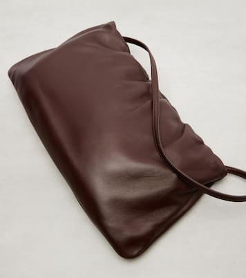 Schultertasche XL Bourse aus Leder | The Row