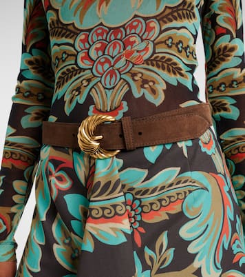 Paisely suede belt | Etro