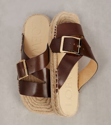 Paula's Ibiza - Espadrillas Petal in pelle | Loewe