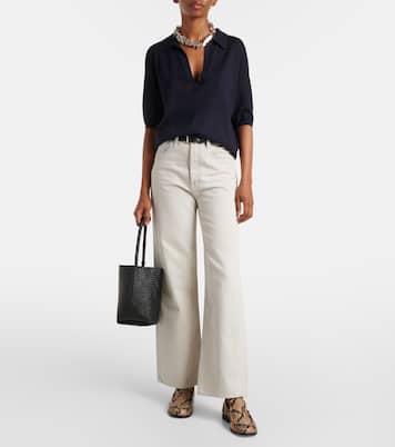 Jeans Ren a gamba larga e vita alta | Agolde