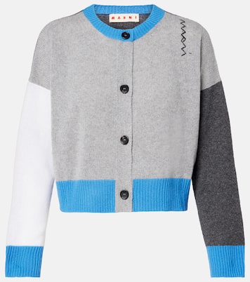Colorblocked cashmere cardigan | Marni