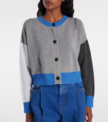Colorblocked cashmere cardigan | Marni