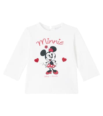 X Disney® Baby Longsleeve aus Baumwoll-Jersey | Monnalisa