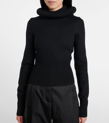 Virgin wool turtleneck sweater | Alaïa
