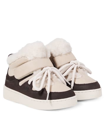 Stivaletti Sicco in suede con shearling | Donsje