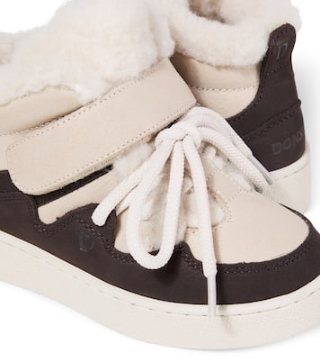 Stivaletti Sicco in suede con shearling | Donsje