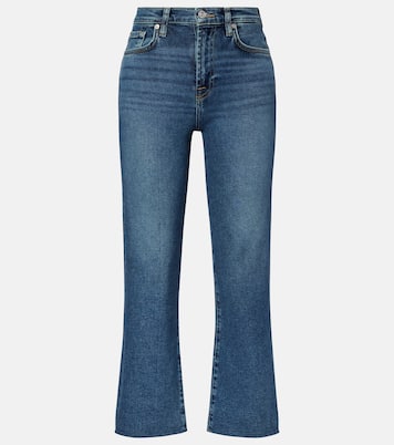 High-Rise Cropped Straight Jeans Alexa | 7 For All Mankind