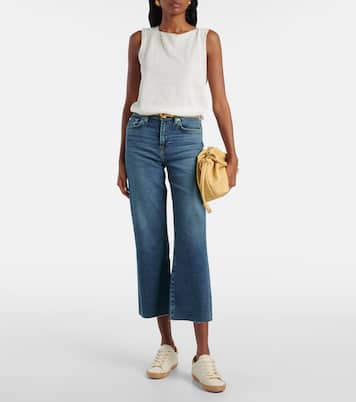 High-Rise Cropped Straight Jeans Alexa | 7 For All Mankind