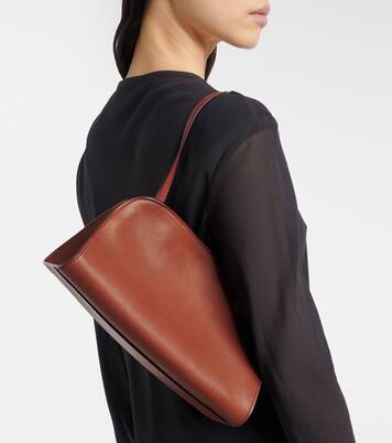 Peggy leather clutch | The Row