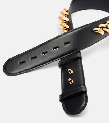 Torsion embellished leather belt | Alaïa