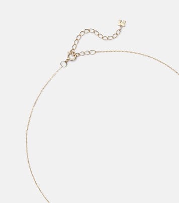 Collar con colgante de oro de 14 ct (585/1000) con lapislázuli y diamantes | Mateo