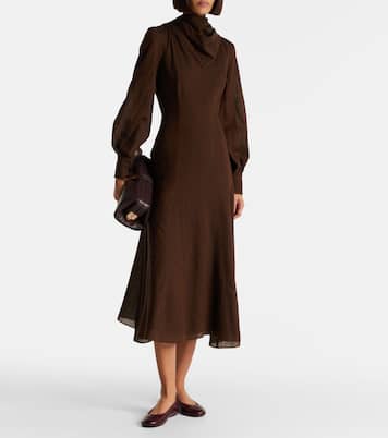 Reva Travel leather ballet flats | Tory Burch