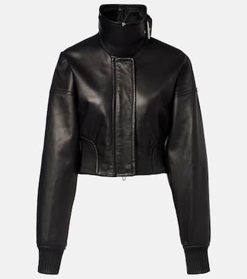 Ossido leather blouson jacket | Sportmax