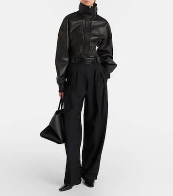 Ossido leather blouson jacket | Sportmax