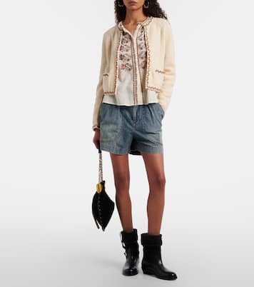 Cardigan Rochelle aus Tweed | Marant Etoile