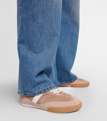 Chloé Kick suede and leather sneakers | Chloé