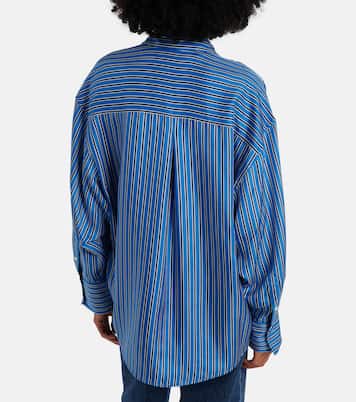 Chemise rayée en soie | Toteme