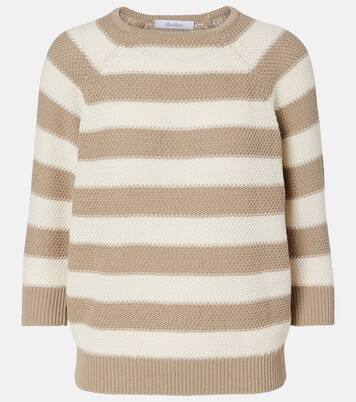 Ellisse striped cotton sweater | Max Mara