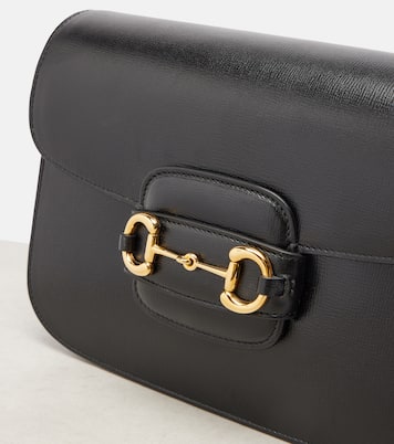Gucci Horsebit 1955 레더 숄더 백 | Gucci