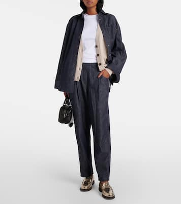 T-shirt in misto cotone | Brunello Cucinelli