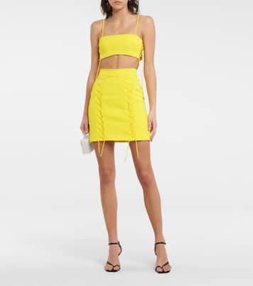 Lace-up bralette | David Koma