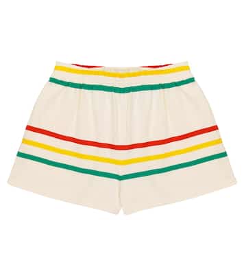 Shorts Poodle de algodón a rayas | The Animals Observatory