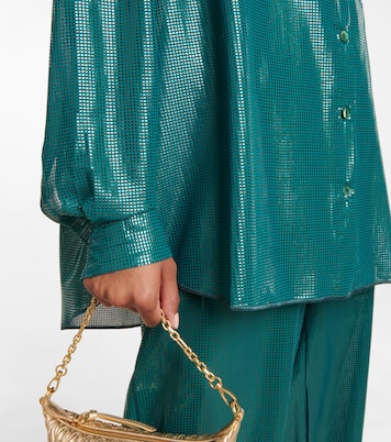 Camisa de lamé | Oséree