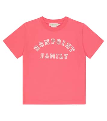 T-shirt en coton à logo | Bonpoint