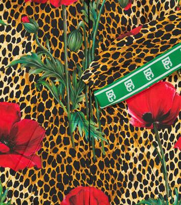 Printed cotton hoodie | Dolce&Gabbana Kids