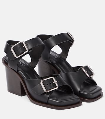 Verzierte Sandalen aus Leder | Lemaire