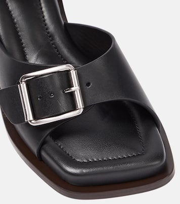 Verzierte Sandalen aus Leder | Lemaire
