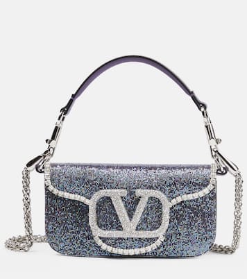 Borsa Locò Small in pelle con decorazione | Valentino Garavani