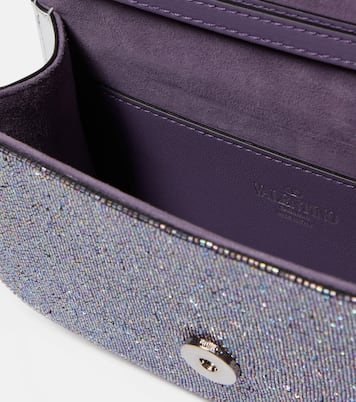 Borsa Locò Small in pelle con decorazione | Valentino Garavani