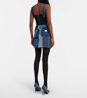 Top bustier en denim | Dolce&Gabbana