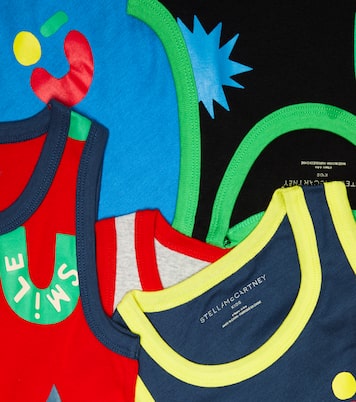 Set of 7 cotton vests | Stella McCartney Kids