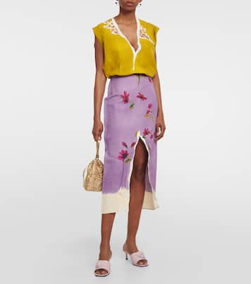 Pantoletten aus Leder | Prada