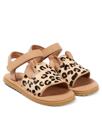 Sandali Lara in pelle con stampa | Donsje