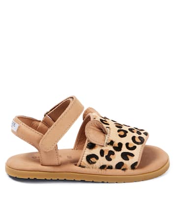 Sandali Lara in pelle con stampa | Donsje