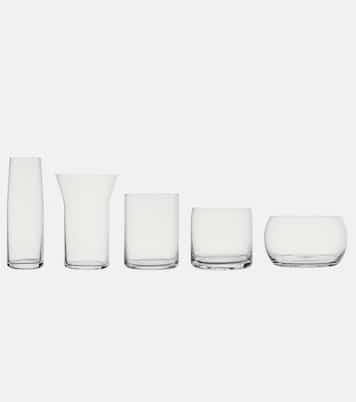 5-in-1 set of 5 glasses by Joe Colombo | Karakter