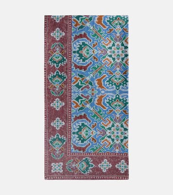Fiamma Square linen tablecloth | Cabana