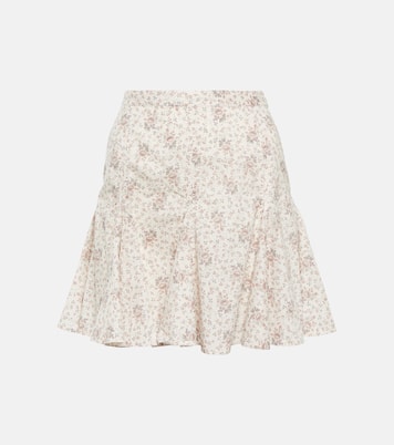 Mini-jupe en coton à fleurs | Polo Ralph Lauren