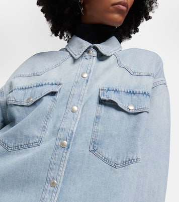 Jessa denim shirt dress | Agolde