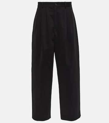 Pantalon ample Rufos en coton et laine | The Row