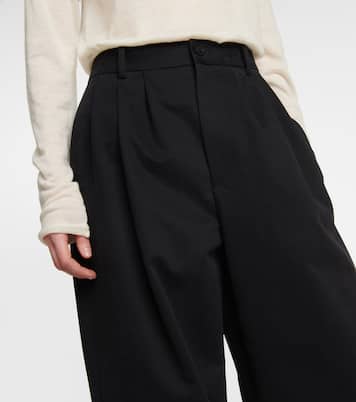 Pantalon ample Rufos en coton et laine | The Row