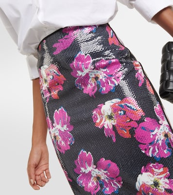 Falda midi Mika con lentejuelas | Diane von Furstenberg