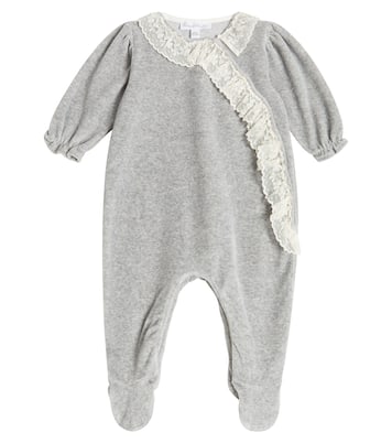 Baby - Tutina in misto cotone con pizzo | Tartine et Chocolat