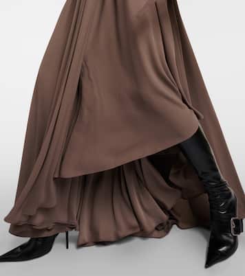 Maxikleid All-In aus Crêpe | Balenciaga