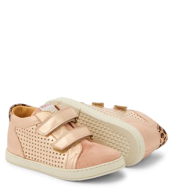 Sneakers Mousse Easy in suede | Pom d'Api