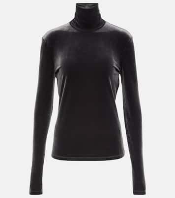 White Label Top aus Samt | Proenza Schouler