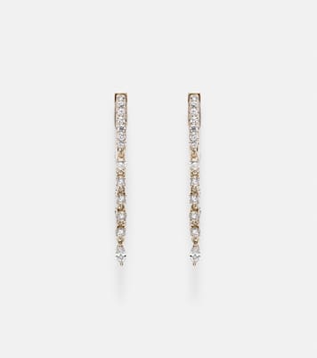 Boucles d'oreilles Sienna en or 18 ct et diamants | Anita Ko